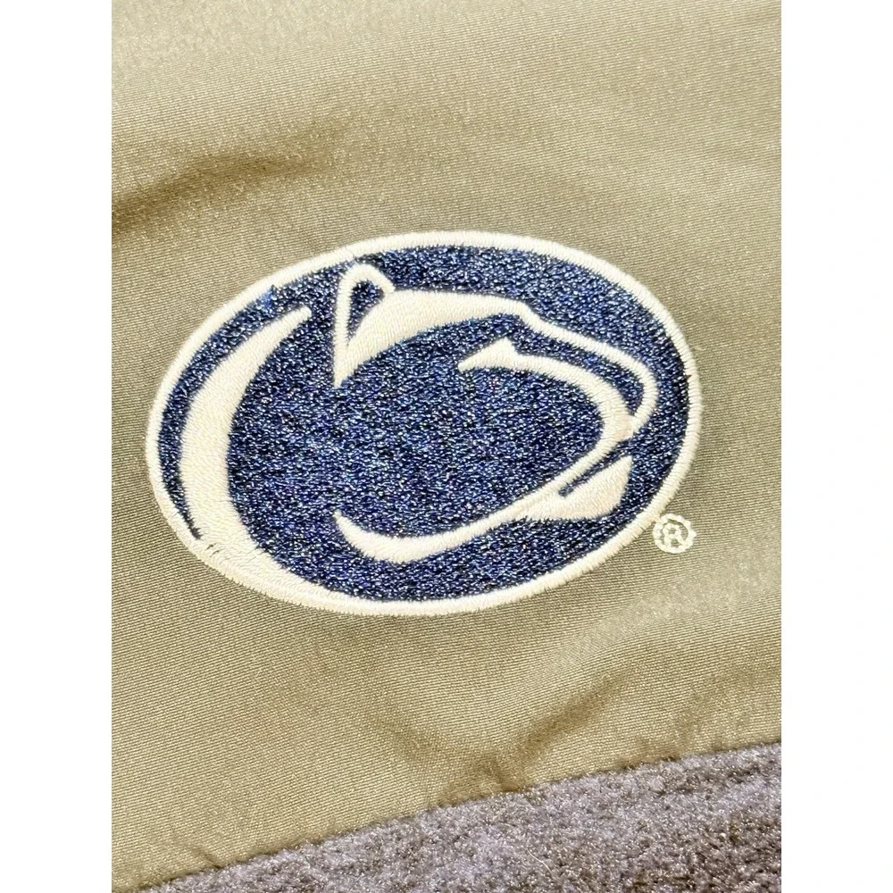 MENS Champion Full Zip Fleece Jacket Penn State PSU Nittany Lions XXL NAVY NWT